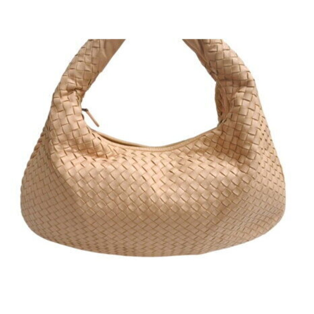 Bottega Veneta Intrecciato Hobo Hobo Shoulder Bag Pink Leather - Picture 2 of 8